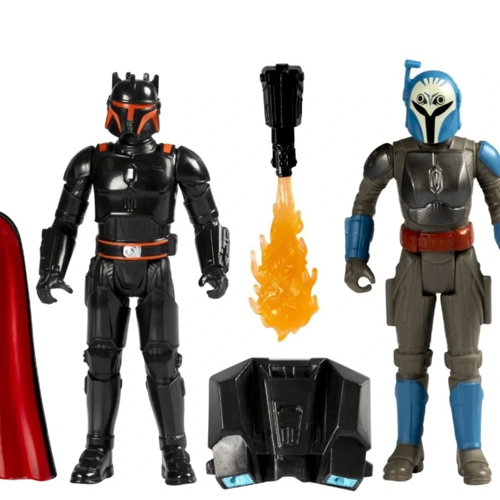 Star Wars Epic Heroes Series Moff Gideon & Bo-Katan Kryze Hasbro/Disney Lot of 2